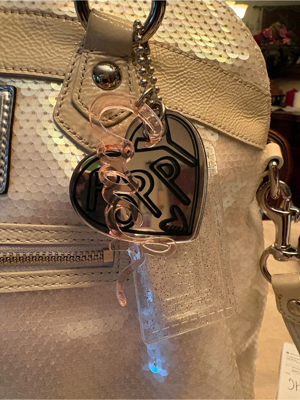 Limited Edition Coach Poppy Spotlight Sequin 16303